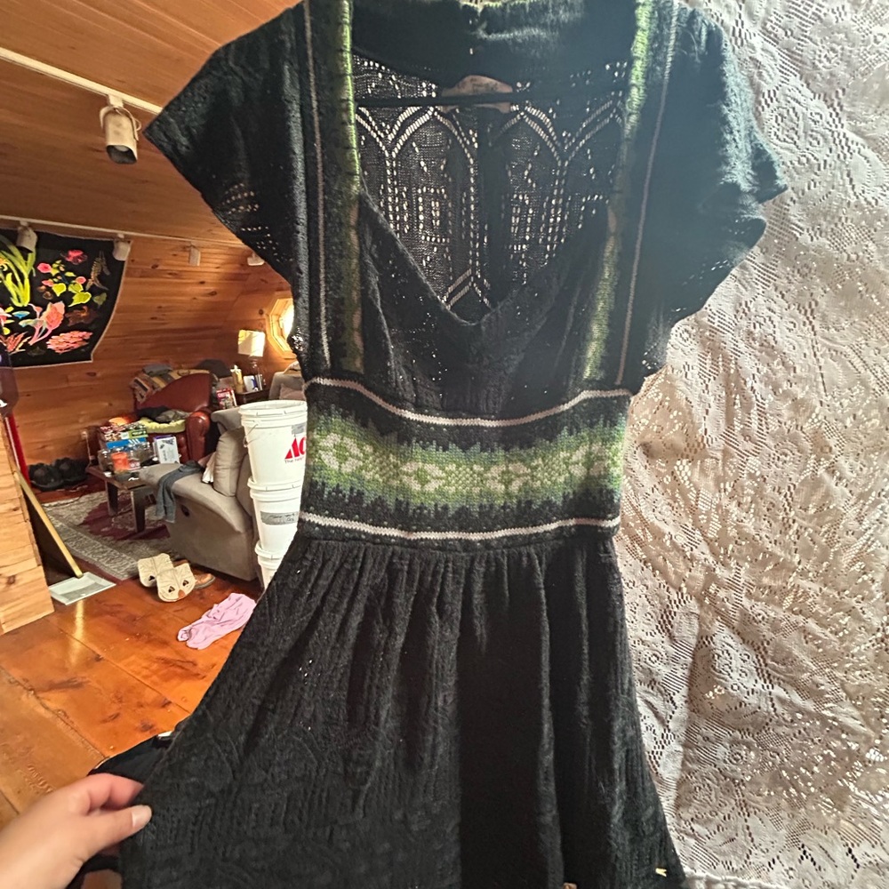 Free People Knit Mini Dress
